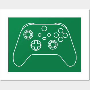 Xbox Controller Schematic Posters and Art